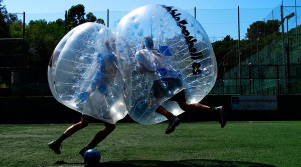 futbol burbuja en Madrid para empresas