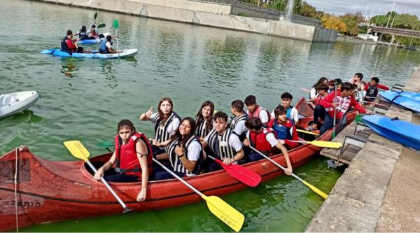 kayak para colegios - Juan Carlos I