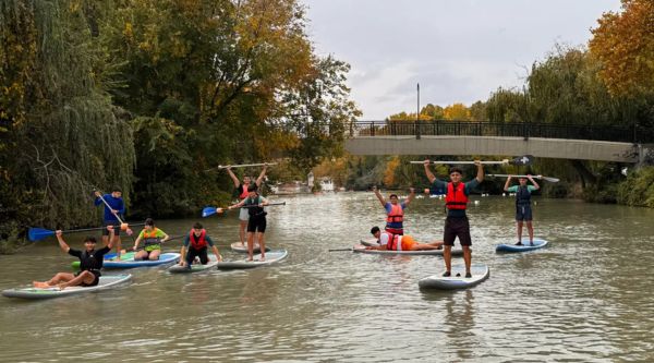 Paddle SUP para escolares en Aranjuez