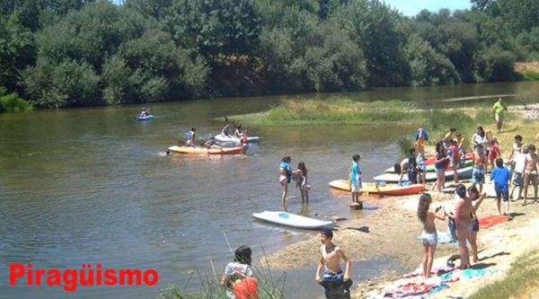 Viaje de fin de curso en Cáceres piragüismo
