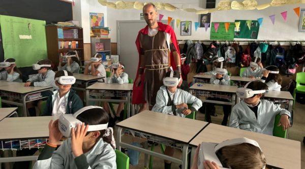 Excursión historia realidad virtual para colegios en Madrid