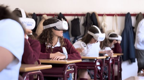 actividad realidad virtual para colegios en Madrid