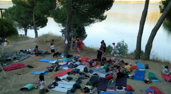 Vivac en el vaje de fin de curso