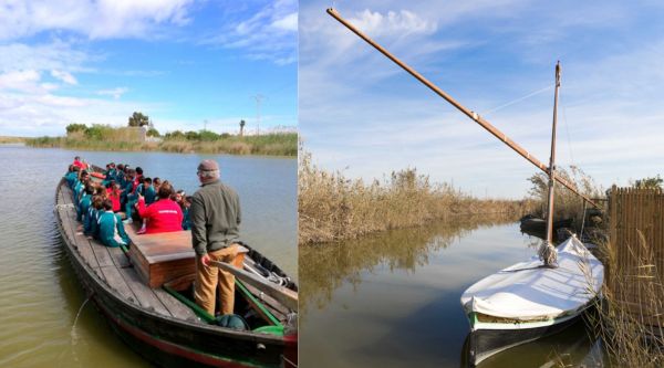 Viaje escolar náutico en Valencia (albufera)