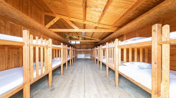 Instalación para campamentos viaje fin de curso Buitrago de Lozoya