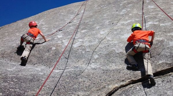 Iniciación a la escalada para escolares en Patones (1)