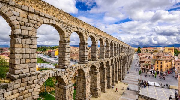visita colegios el acueducto de Segovia