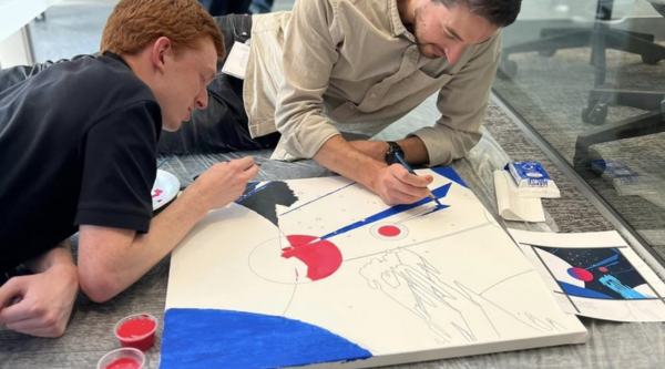 Actividad de pintar con tu empresa en Madrid