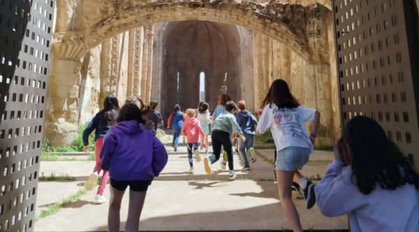 Actividad de escape room para colegios en el monasterio