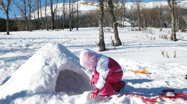 Salida a la nieve para colegios y centros escolares con monitores