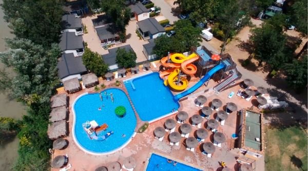 Instalaciones del viaje de fin de curso en Aranjuez
