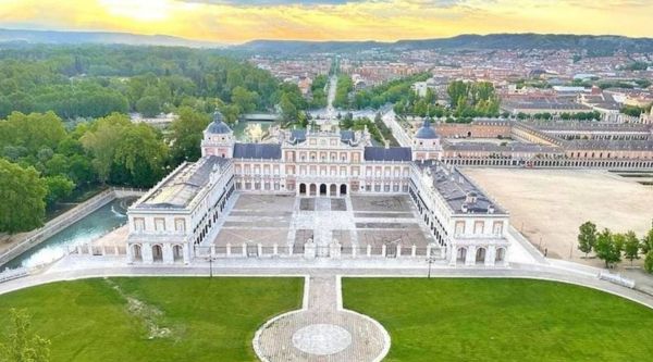 Visita del viaje de estudios en Aranjuez: Palacio Real y Jardines